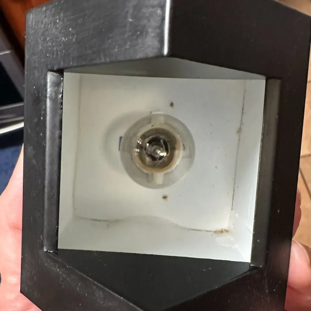 Farmhouse House Wax Warmer Plug In White Black Night Light Scent Warmer